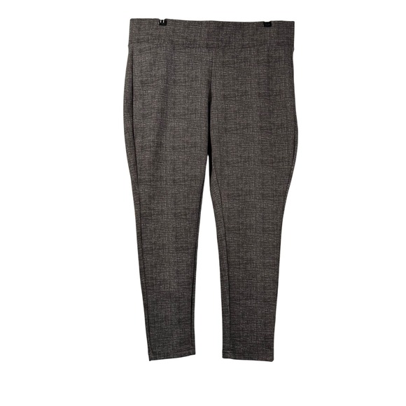 torrid Pants - Torrid Slim Fix Pixie Pants Pull On Leggings Womens Size 2 (18-20) Brown Static